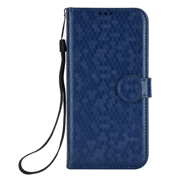 Flap tok Motorola Moto G86 Power 5G, Wallet Rhombus, kék