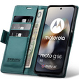 ERBORD Fényes Litchi pénztárca Motorola Moto G56 5G számára