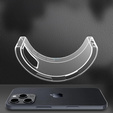 Tok iPhone 16 Pro-hoz, ERBORD Slim, átlátszó + 9H üveg