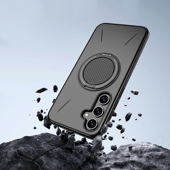 MagSafe tok állvánnyal Samsung Galaxy A57 5G készülékhez, fekete