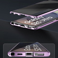 Tojás Samsung Galaxy S25 Ultra, Privacy Dual Glass, lila