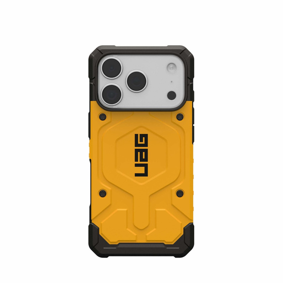 Urban Armor Gear tok iPhone 17 Pro Max készülékhez, Pathfinder MagSafe, Heritage Yellow
