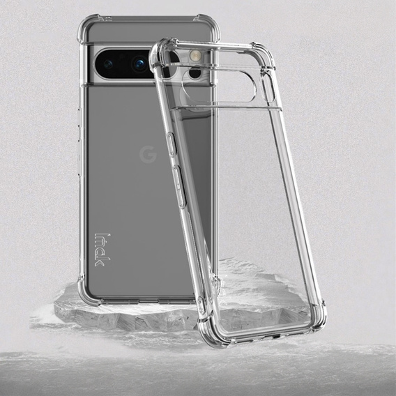 IMAK Telefontok a Google Pixel 8 Pro, Dropproof, átlátszó