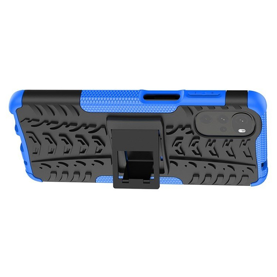 Telefontok a Motorola Moto G22, Tire Armor, kék