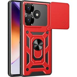 Telefontok a Xiaomi Redmi 13, CamShield Slide, piros