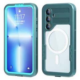 Vízálló tok Samsung Galaxy S24, Redpepper, MagSafe-hoz, kék