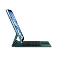 Billentyűzet tok iPad Air 13" 2024, Magnetic Keyboard Touchpad, zöld