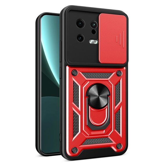 Telefontok a Xiaomi 13, CamShield Slide, piros