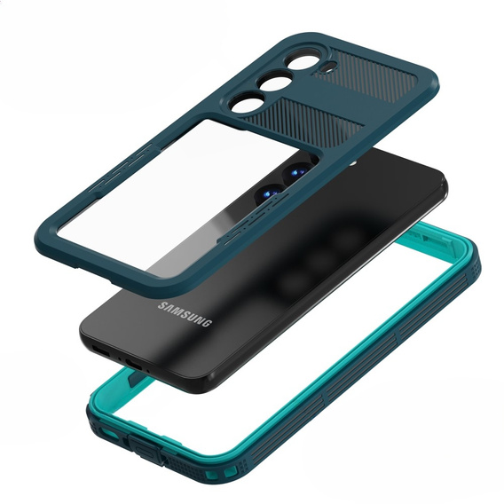 IP68 vízálló tok a Samsung Galaxy S23 Plus, zöld