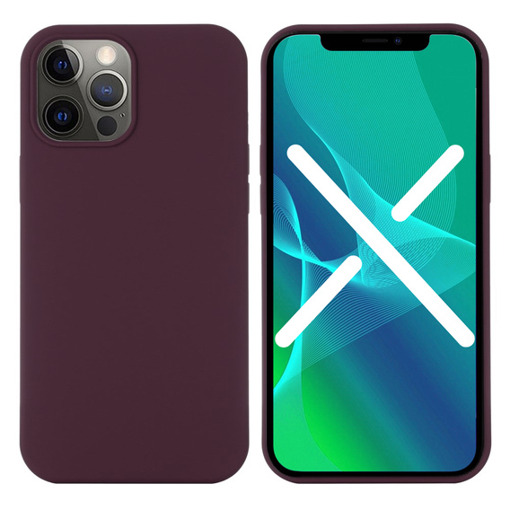 Telefontok a iPhone 13 Pro, Silicone MagSafe, bordó
