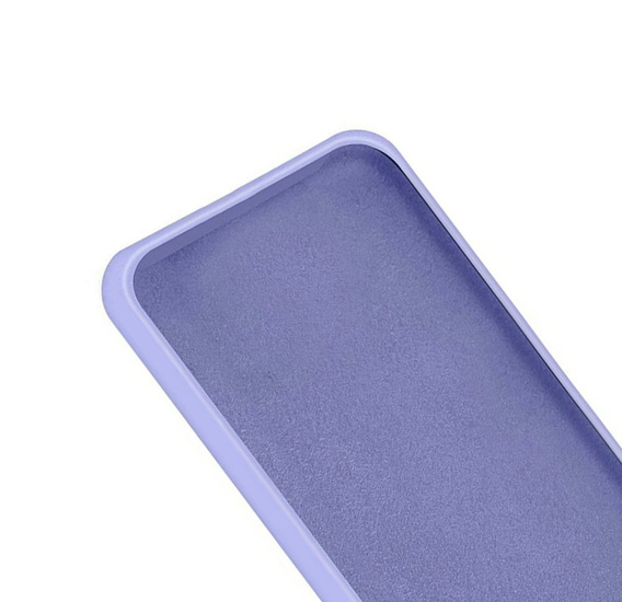 Telefontok a Realme 8 / 8 Pro, Silicone Lite, levendula