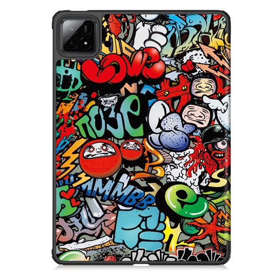 Tok Xiaomi Pad 7 / 7 Pro, Smartcase, graffiti
