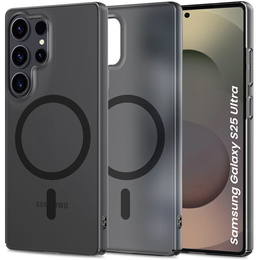 Telefontok a Samsung Galaxy S25 Ultra, GKK Leather, fekete