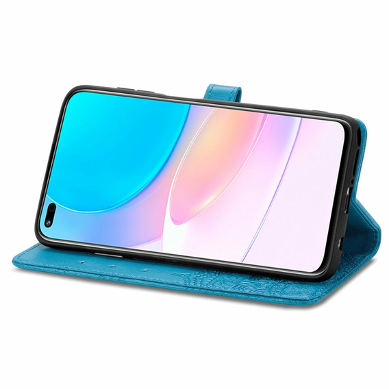 Pattintható tok a Huawei nova 8i, Mandala, kék