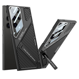 Telefontok a Samsung Galaxy S25 Ultra, GKK Leather, fekete