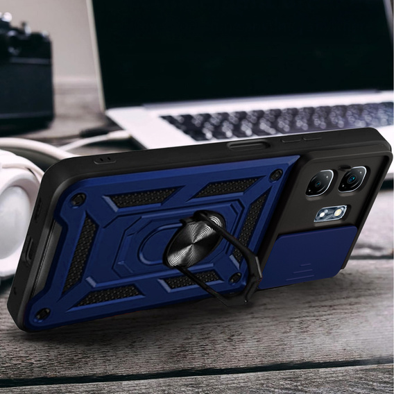 Telefontok a Infinix Hot 50i 4G, CamShield Slide, kék