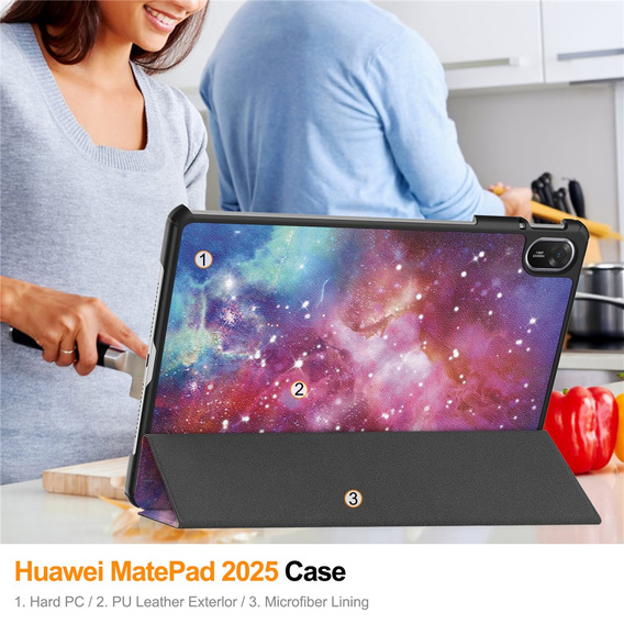 Smartcase nyomtatással Huawei MatePad 11.5 2025 készülékhez