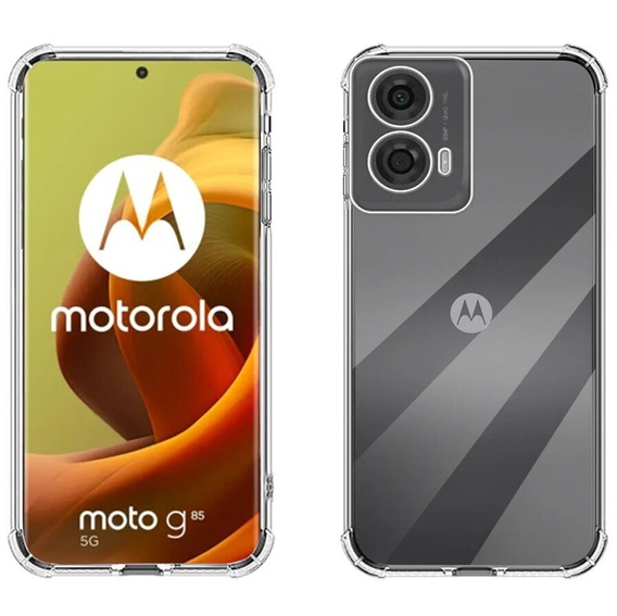 Telefontok a Motorola Moto G85, Dropproof, átlátszó