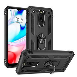 Páncélozott telefontok a Xiaomi Redmi 8 / 8A, Nox Case Ring, fekete