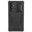 Tok Samsung Galaxy A55, ERBORD Rugged Case, fekete (két keret)