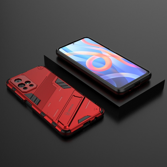 Tok Xiaomi Poco M4 Pro 5G / Note 11S 5G, Military kickstand, kék