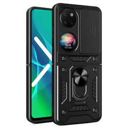 Telefontok a Huawei P50 Pocket, CamShield Slide, fekete