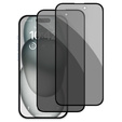 2x edzett adatvédelmi üveg iPhone 15 Plus-hoz, ERBORD Anti-Spy
