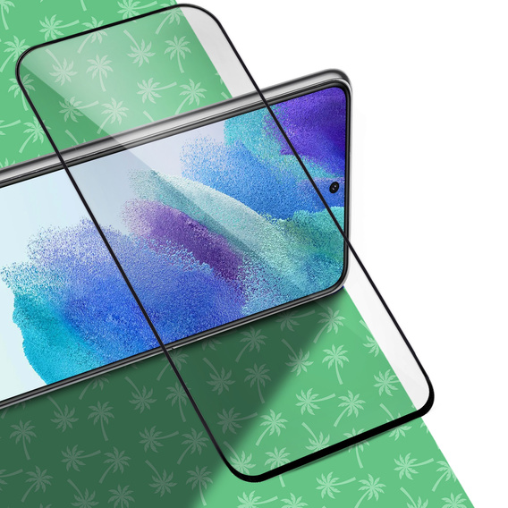 5D Full Glue Smart Palm edzett üveg a Samsung Galaxy S21 FE készülékhez