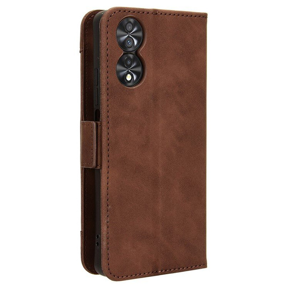 Pattintható tok a TCL 40 NxtPaper, Card Slot, barna