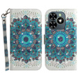 Pattintható tok a Infinix Hot 40i, Wallet, Mandala Flower