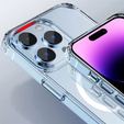 Telefontok a iPhone 14 Pro Max, Dropproof MagSafe, átlátszó