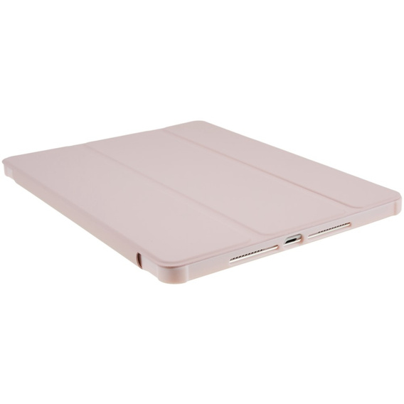 Tok iPad 10.2 2021 / 2020 / 2019, Smartcase Hybrid, tolltartó résszel, rózsaszín