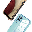 Telefontok a Samsung Galaxy A12 / M12 / A12 2021, Electro heart, kék