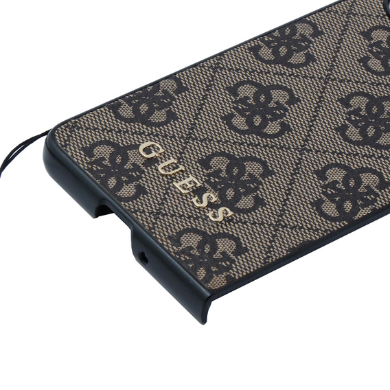 GUESS Telefontok a Samsung Galaxy Z Fold 5, 4G Charms Collection Hardcase, barna