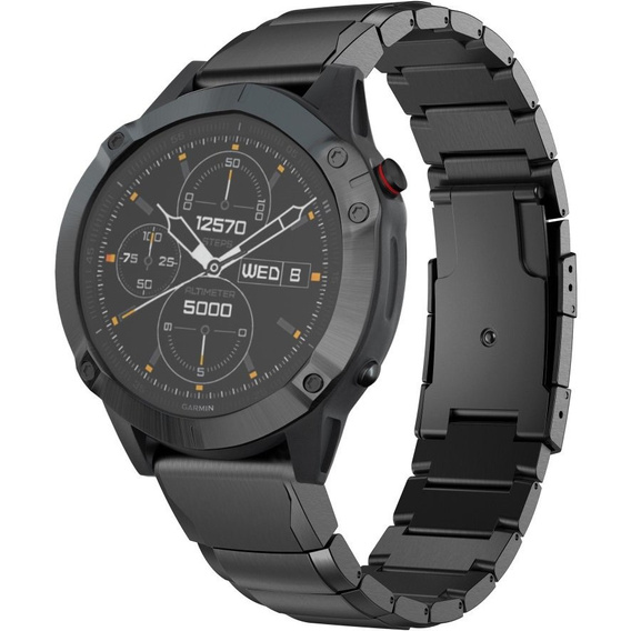 Karkötő Garmin Fenix 3/3HR/5X/6X/6X/6X PRO/7X, Fekete