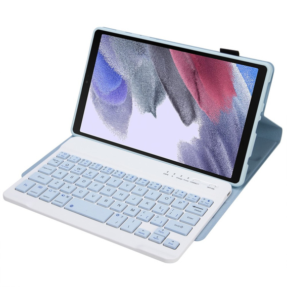 Tok + billentyűzet Samsung Galaxy Tab A7 Lite 8.7 T220 / 225, kék
