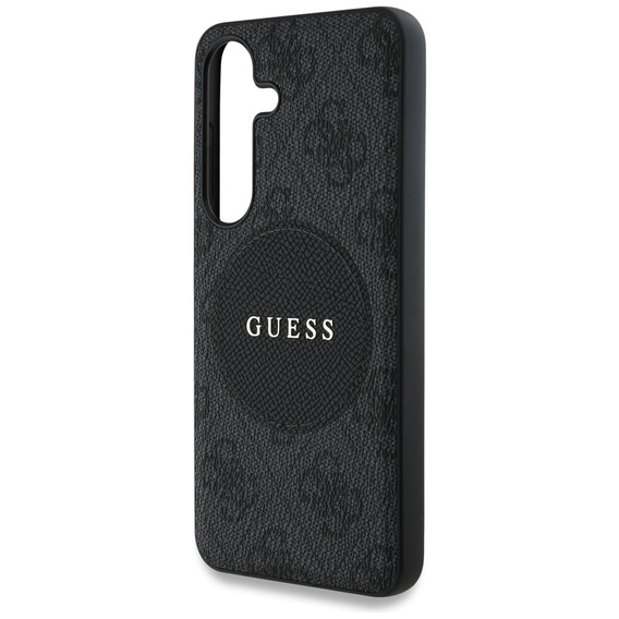 GUESS 4G Circle Classic Logo MagSafe tok Samsung Galaxy S25 készülékhez