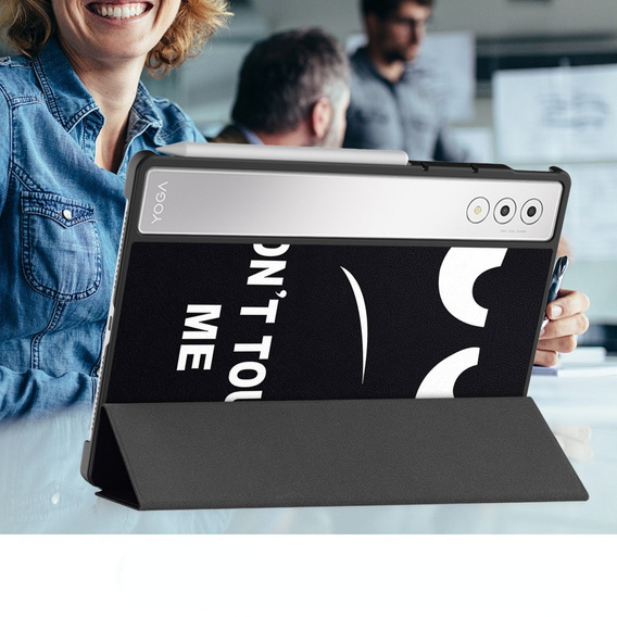 Tok Lenovo Yoga Tab Plus, Smartcase, don't touch me