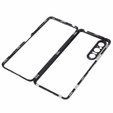 Tok Sony Xperia 1 V, Magnetic Dual Glass, fekete