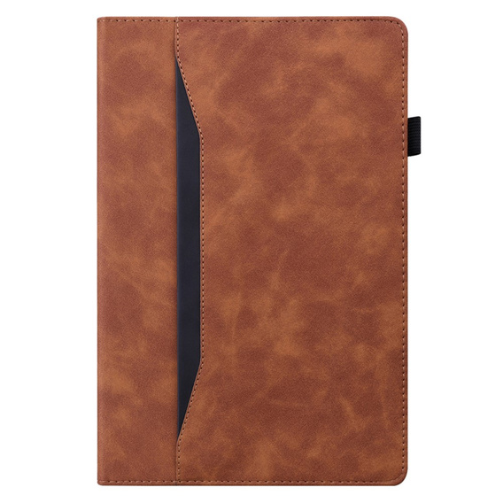 Tok Samsung Galaxy Tab A9+, Classic, tolltartóval, barna