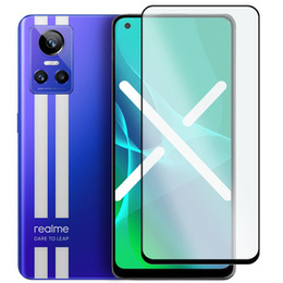 3D edzett üveg Realme GT Neo 3 készülékhez, kék