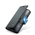 CASEME Litchi pénztárca flip tok Samsung Galaxy Z Fold7 5G számára