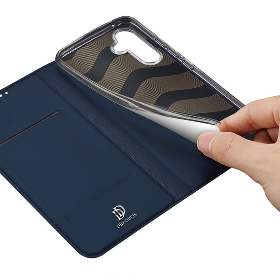Dux Ducis Telefontok a Samsung Galaxy A54 5G, Skinpro, sötétkék