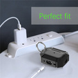 Páncélozott fejhallgató tok karabinerrel az Apple AirPods Pro 3 számára