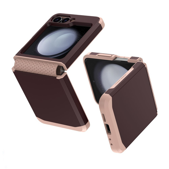 Páncélozott tok Samsung Galaxy Z Flip7 FE / Z Flip6, Armor Shockproof, bordó