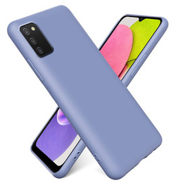 Telefontok a Samsung Galaxy A03S, Silicone Lite, kék