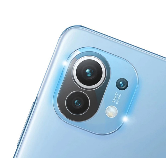 Edzett kameraüveg Xiaomi Mi 11 Lite / Mi 11 Lite 5G / 11 Lite 5G NE, kék