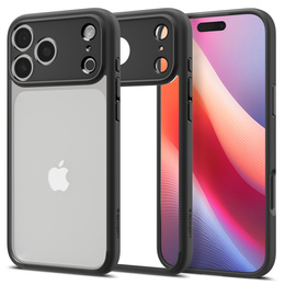 Spigen Ultra Hybrid tok iPhone 17 Pro Max készülékhez, matt fekete
