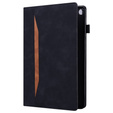 Tok Samsung Galaxy Tab S6 Lite, Classic, tolltartóval, fekete