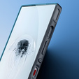 DuxDucis tok ZTE nubia Red Magic 10 Pro / 10 Pro+ 5G, Aimo case, átlátszó / fekete